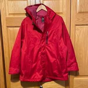 Under Armour Coldgear Infared womens red jacket size XL New No tags